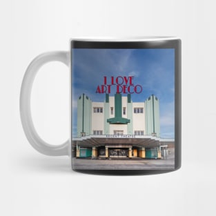 I Love Art Deco Print Mug